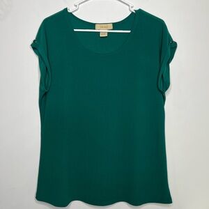 Diana Belle Short Sleeve Top Size Large